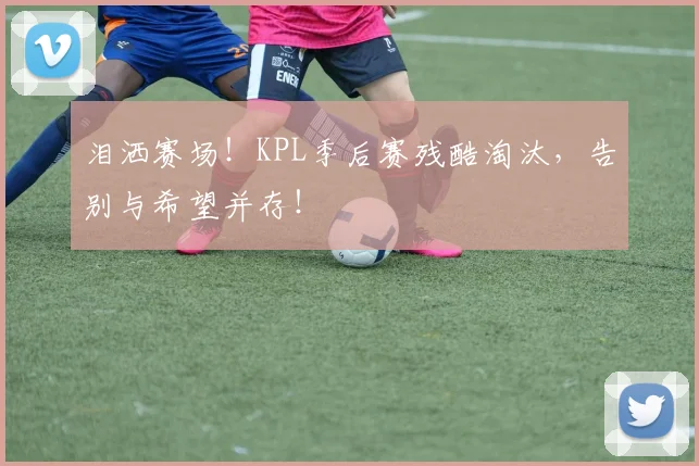泪洒赛场！KPL季后赛残酷淘汰，告别与希望并存！